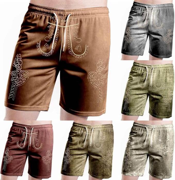 Trachten-Badehose für Herren – 50% Rabatt