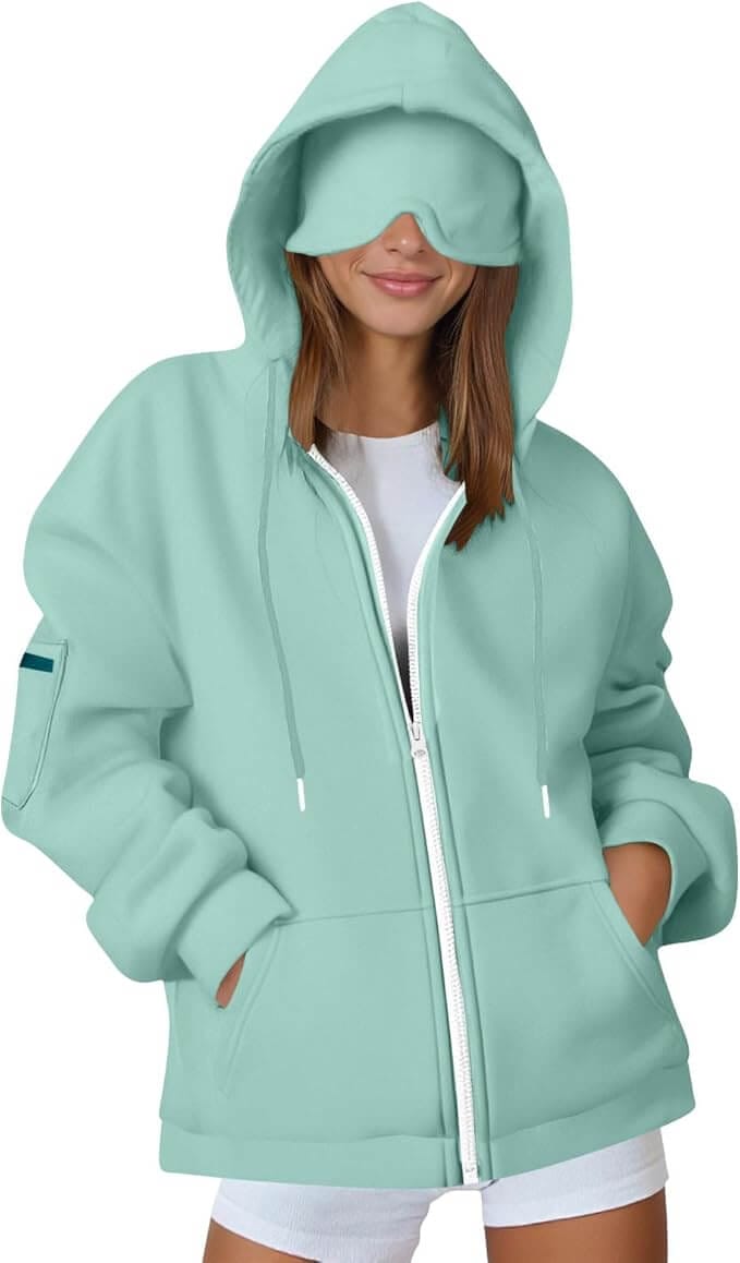 Travel Hoodie für Damen – 50% Rabatt