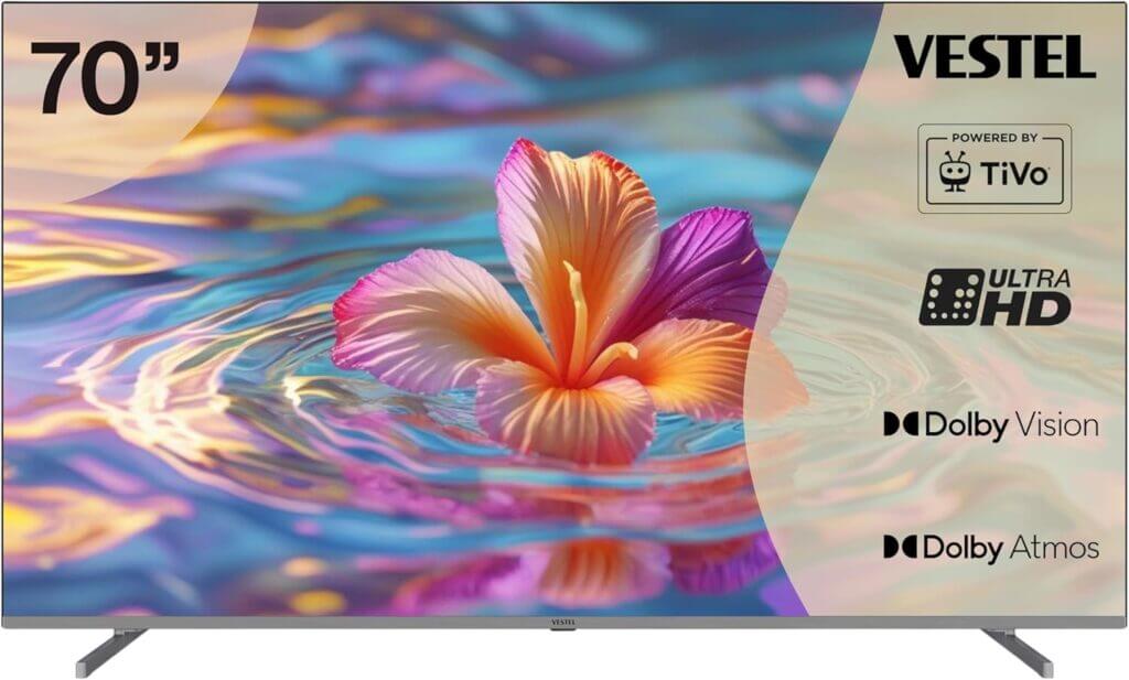 Vestel 70UT9840 70-Zoll 4K UHD TV – nur 439,99 €