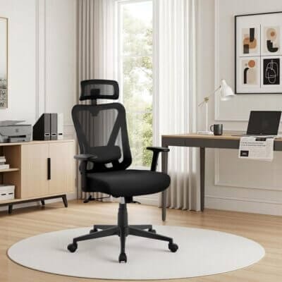 Yaheetech Bürostuhl für Büro und Homeoffice - 32% Rabatt 2 Yaheetech Buerostuhl Ergonomisch b