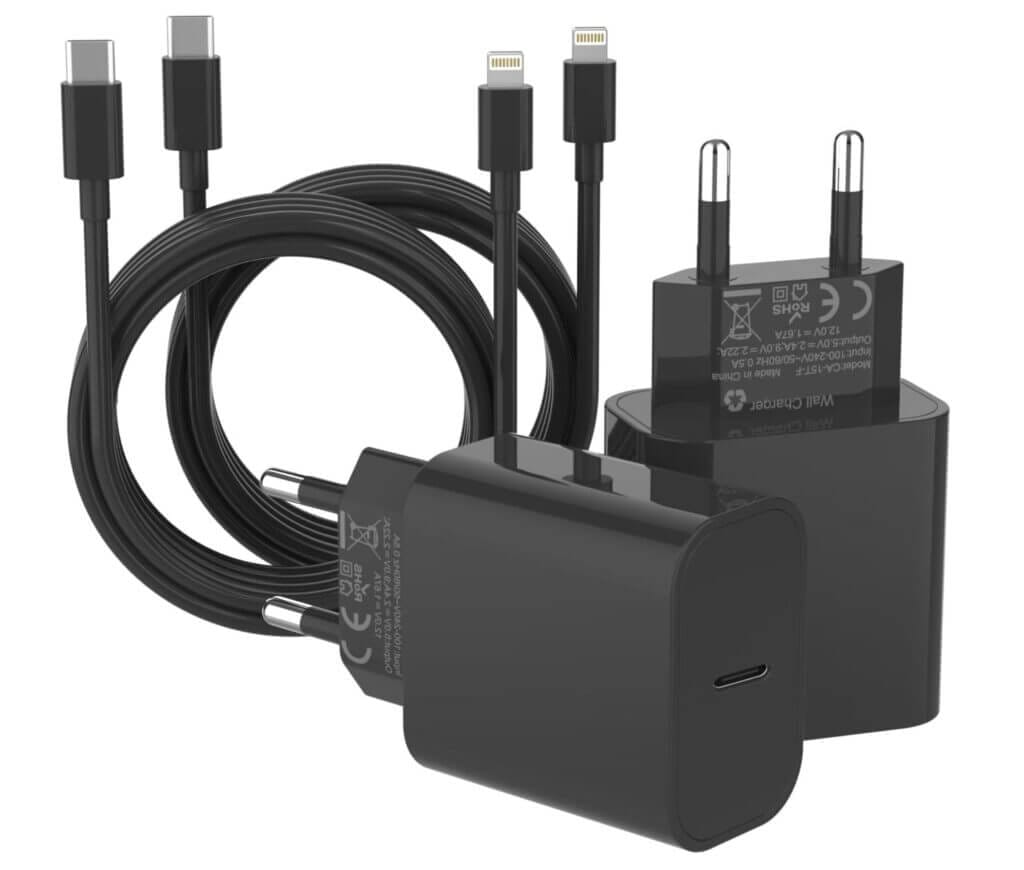 ZNBTCY 2er-Pack USB-C Ladeadapter – 56% Rabatt