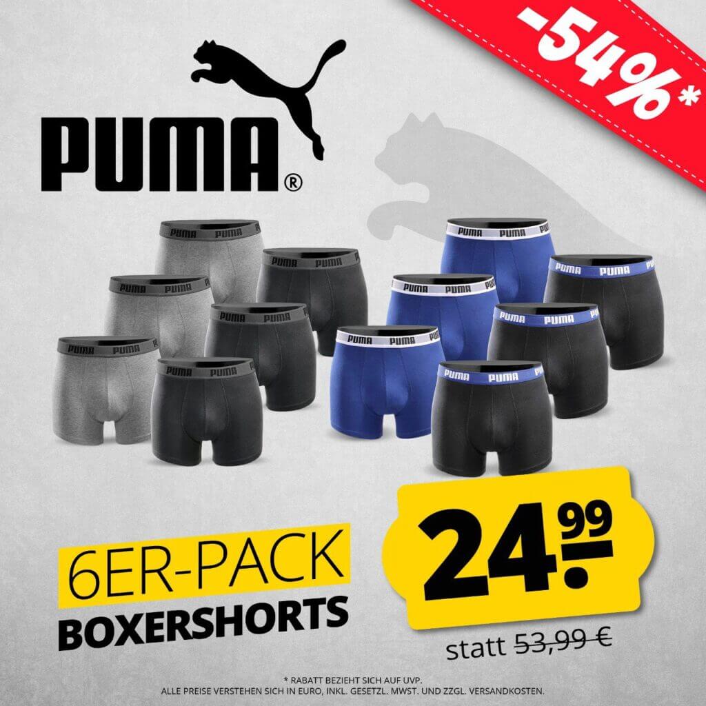 54 % Rabatt auf PUMA Boxershorts!