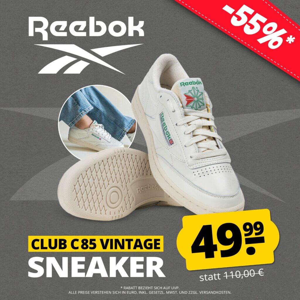 Reebok Club C85 Sneaker – 55% Rabatt