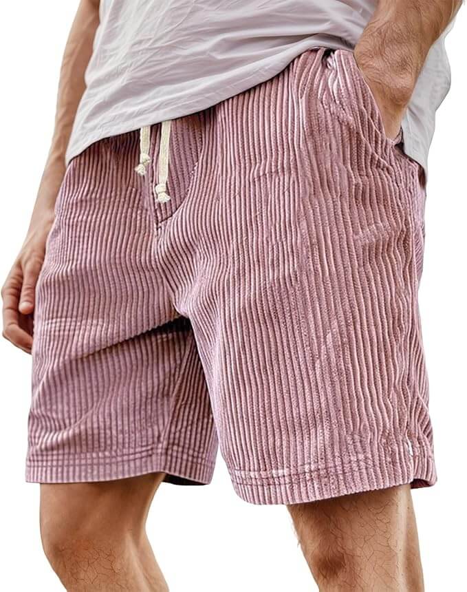 Corduroy Shorts für Herren – 50% Rabatt