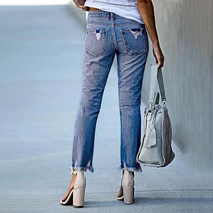 Ripped Jeans für Damen – 50% Rabatt