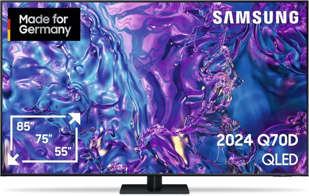 Samsung QLED 4K Q70D in 85 Zoll – 35% Rabatt