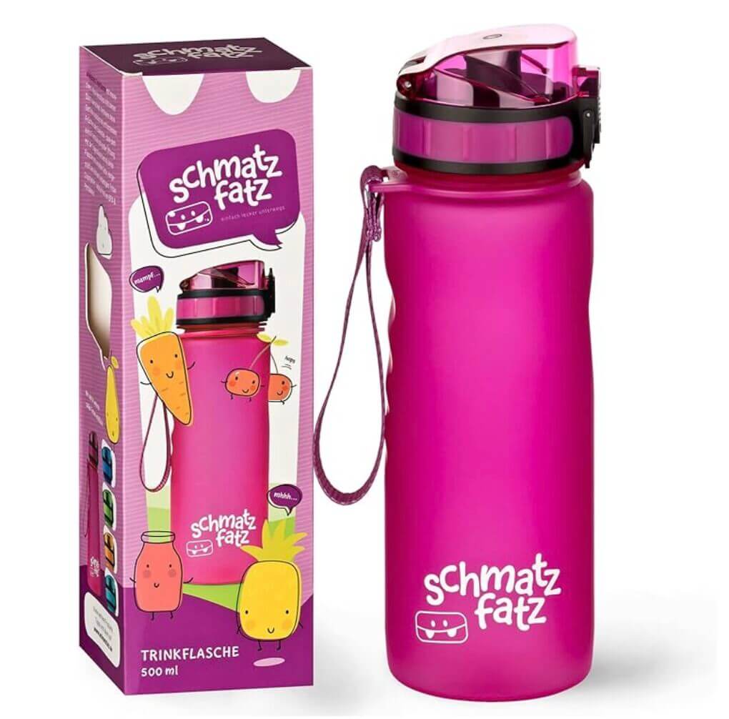 schmatzfatz Trinkflasche Kinder Auslaufsicher 0,5L – 41% Rabatt