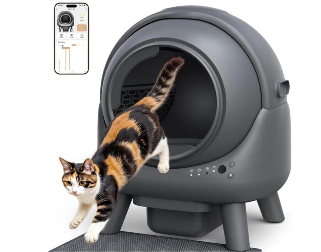 Selbstreinigende Katzentoilette von FEELNEEDY – 40% Rabatt