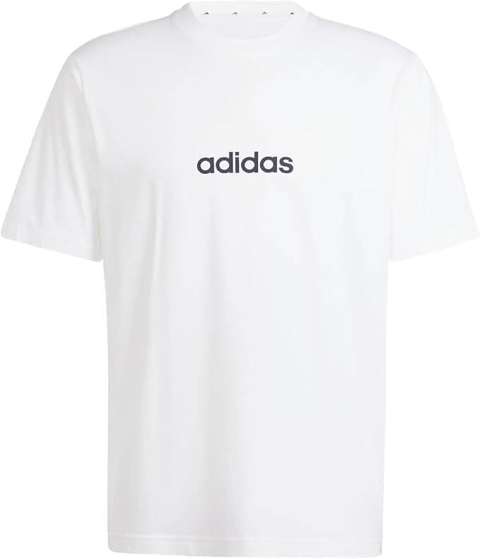 adidas Herren Essentials Linear Single Jersey Tee – 35% Rabatt