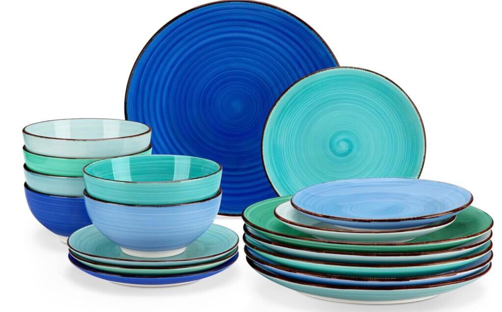 vancasso BONITA Geschirrset Blauton – 55% Rabatt