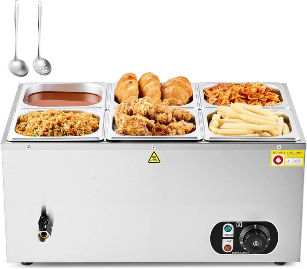 Wilprep Bain Marie 15L Warmhaltebehälter – 30% Rabatt