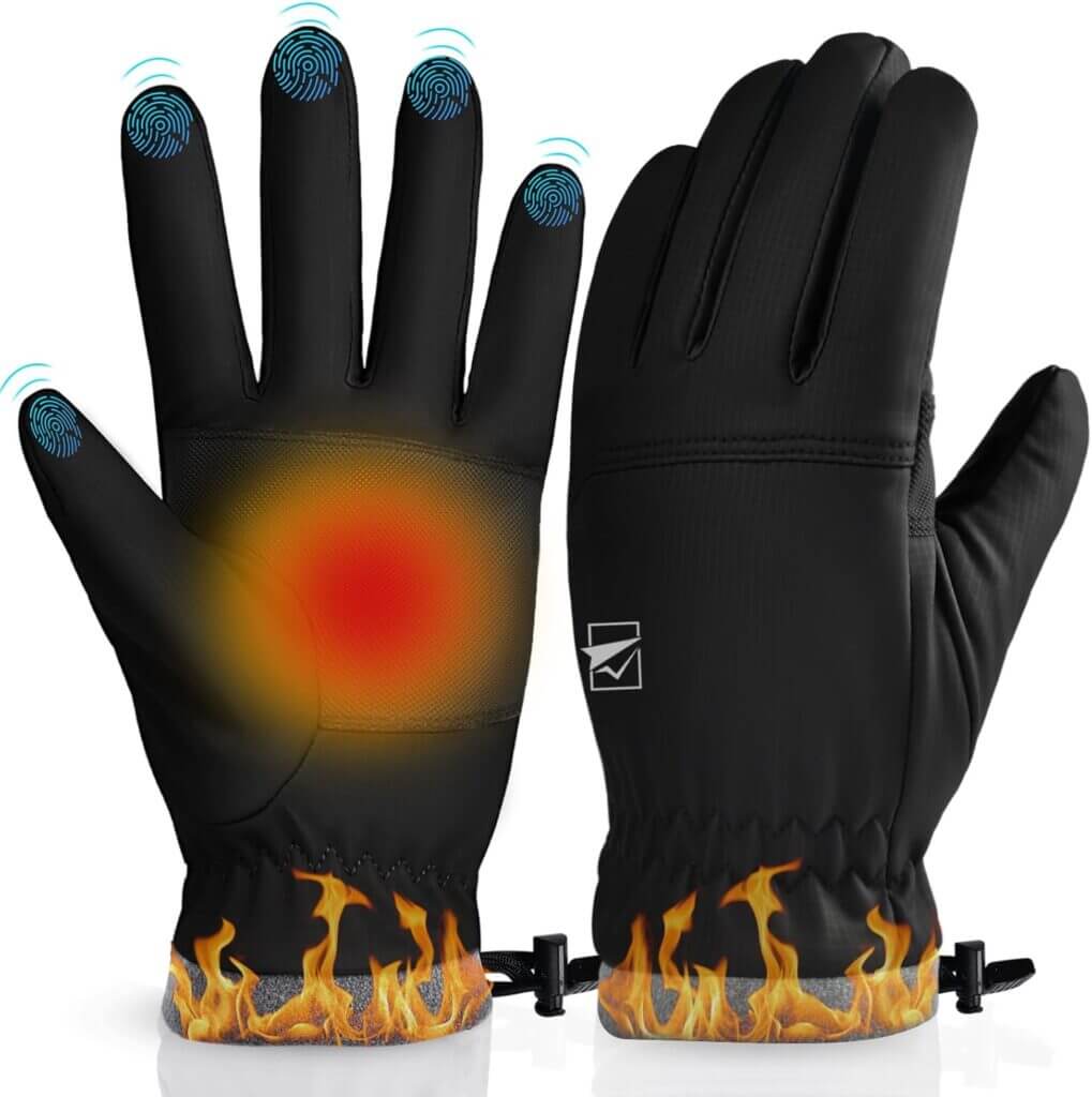 Winterhandschuhe mit Vollhand-Touchscreen – 66% Rabatt