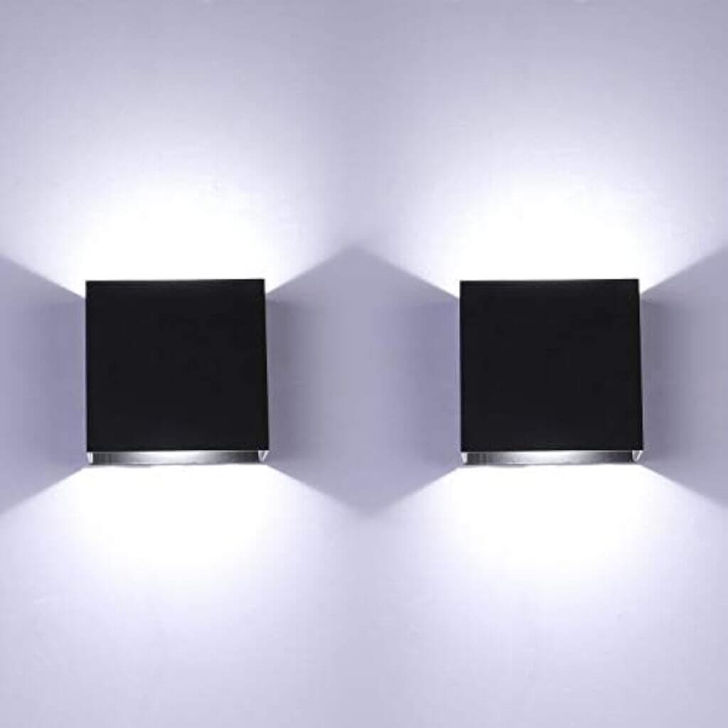 2er-Set LED-Wandleuchten – 50% Rabatt
