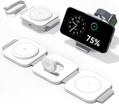 3 in 1 induktive ladestation