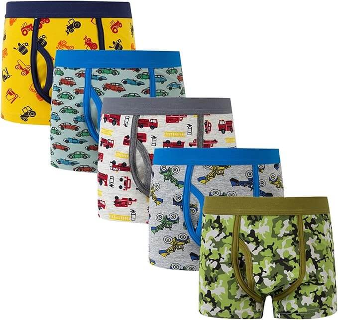 5er Pack Jungen Boxershorts – 50% Rabatt