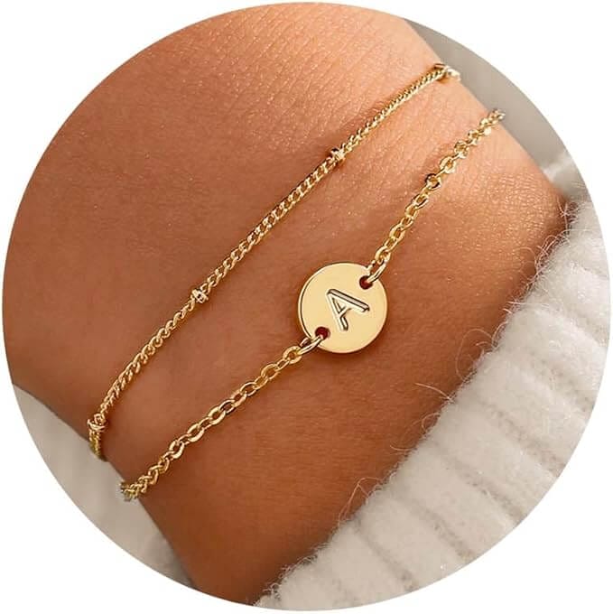 Damen Armband mit Buchstaben – 45% Rabatt
