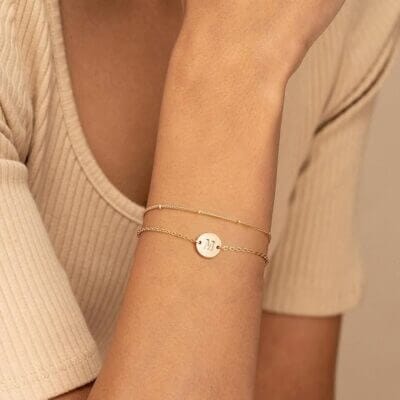 Armband Damen mit Buchstaben