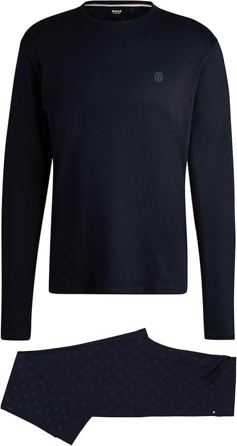 BOSS Herren Relax Long Set Pyjama – 50% Rabatt