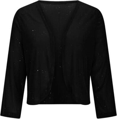 Bolero Damen Glitzer 