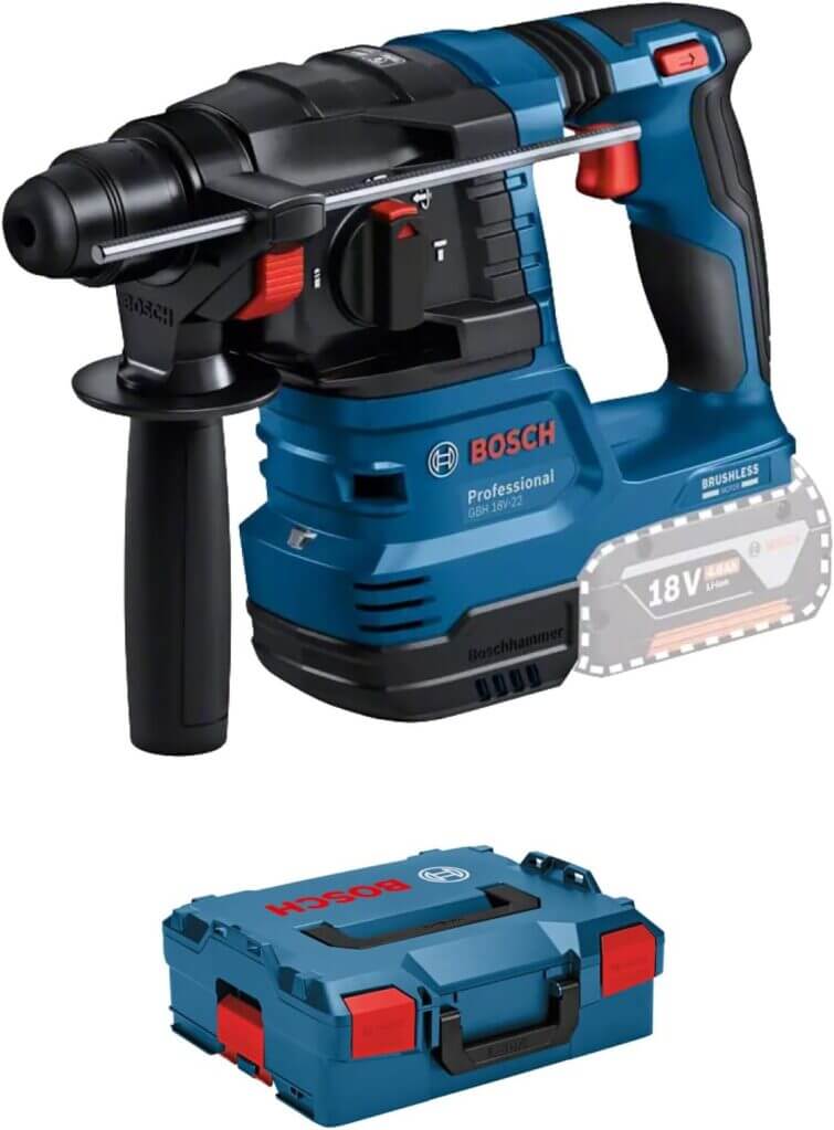 Bosch Professional 18V System Akku-Bohrhammer GBH 18V-22 – 24% Rabatt