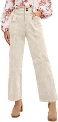 Cordhose Damen Weites Bein