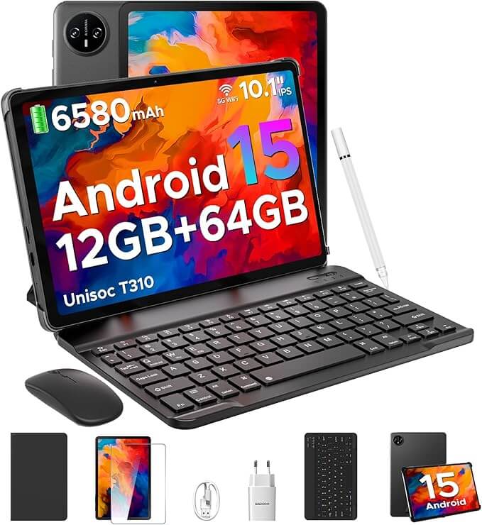 DOOGEE Tab A9 Tablet 10 Zoll Android 15 – 40% Rabatt