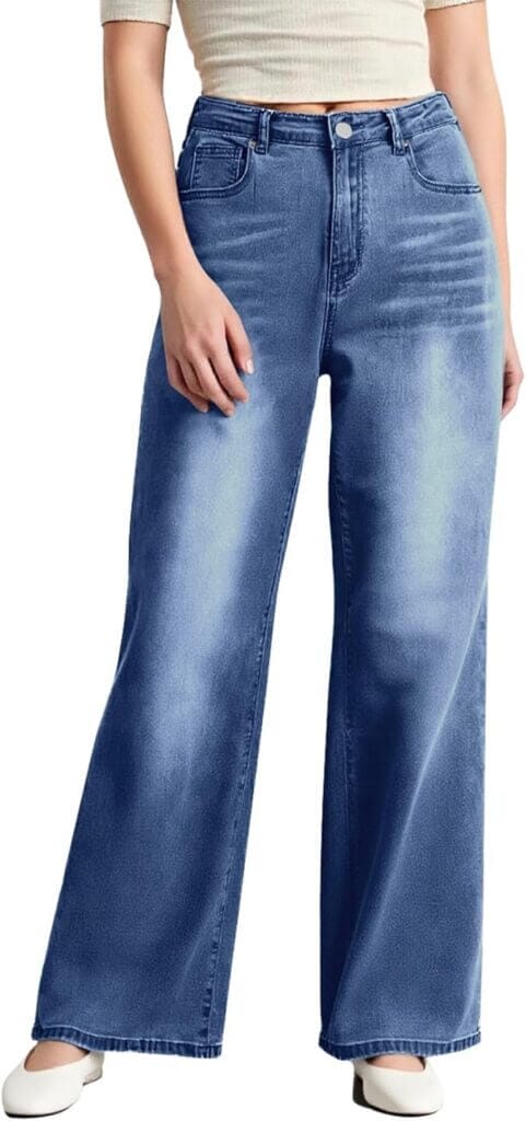 Baggy Jeans Weites Bein – 30% Rabatt