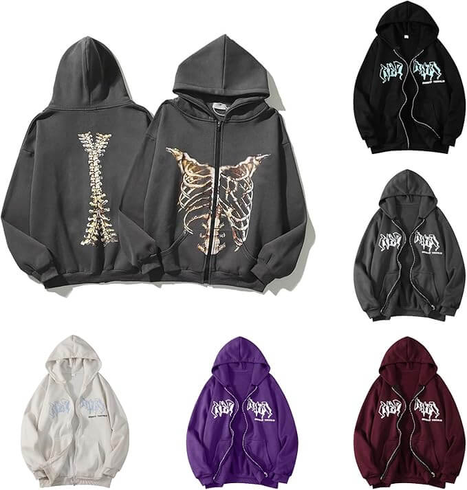 Damen-Kapuzenpullover Gothic – 50% Rabatt