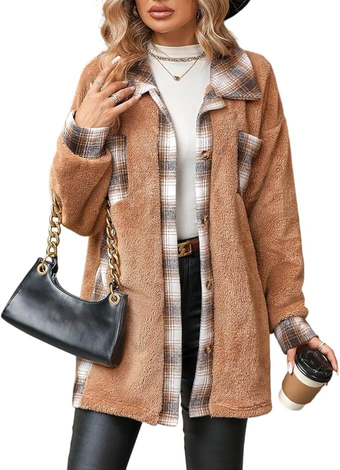 Fleecejacke für Damen – 50% Rabatt