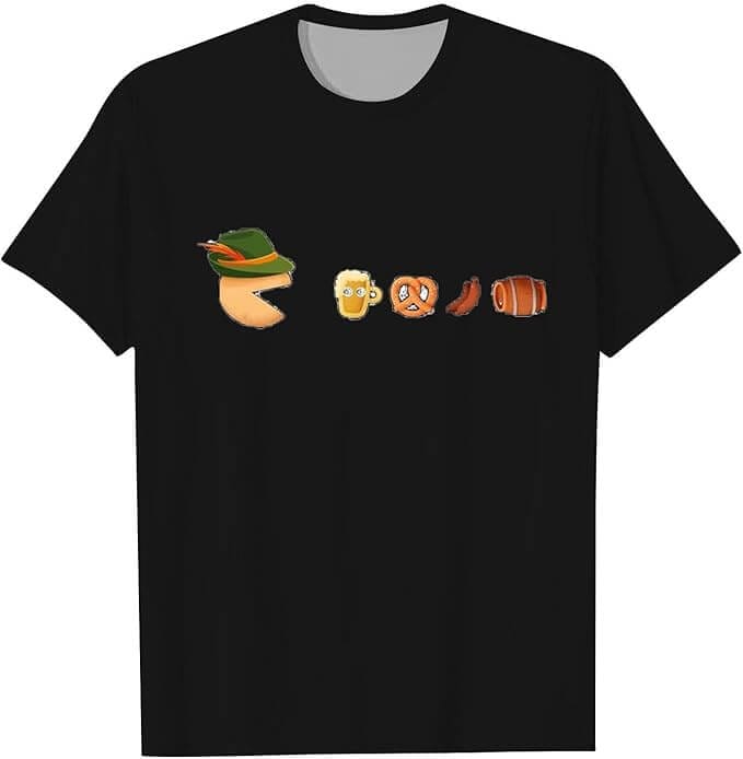 Herren T-Shirt mit Oktoberfest-Thematik – 50% Rabatt