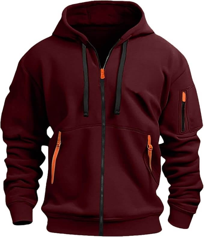 Herren Zip Hoodie – 30% Rabatt