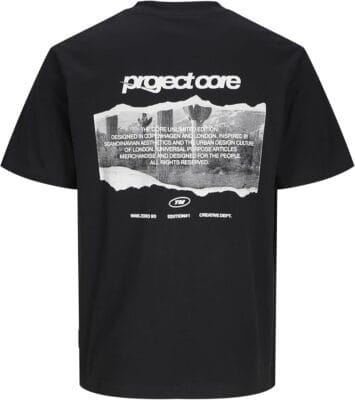 JACK & JONES Herren T-shirt aus weichem Material mit modernem Schnitt, ideal für vielseitige Looks.