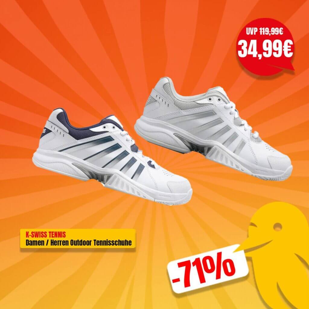 K-Swiss Receiver V Sneaker – 71% Rabatt