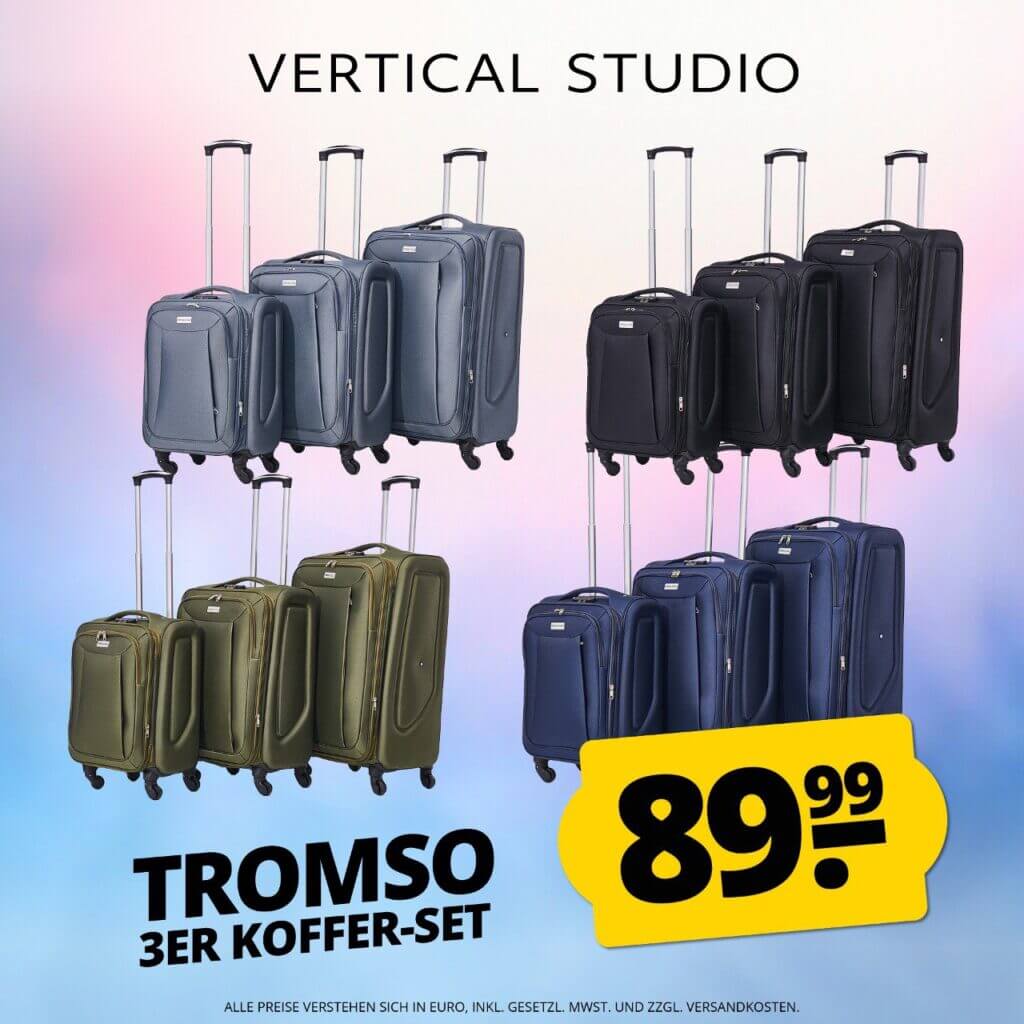 VERTICAL STUDIO 3er-Koffer-Set – nur 89,99 €