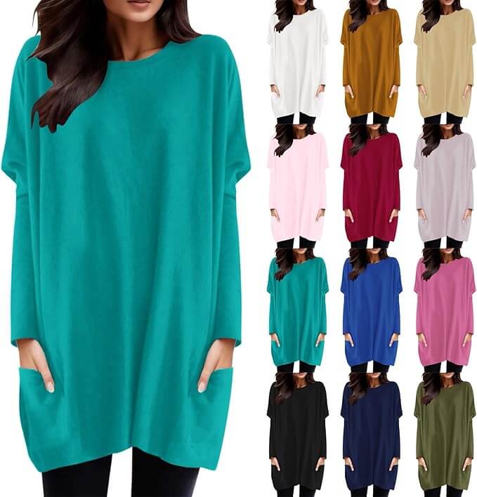 Langarmshirt Bluse – 50% Rabatt