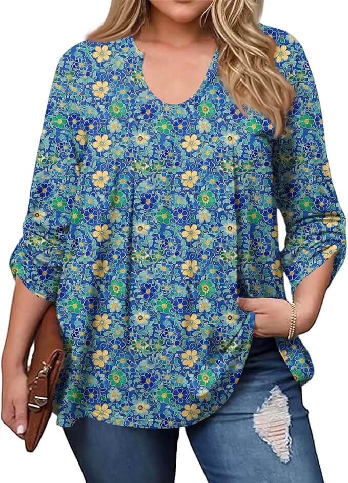 Damen Langarm Longbluse – 30% Rabatt
