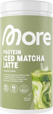 MORE Protein Iced Matcha Latte