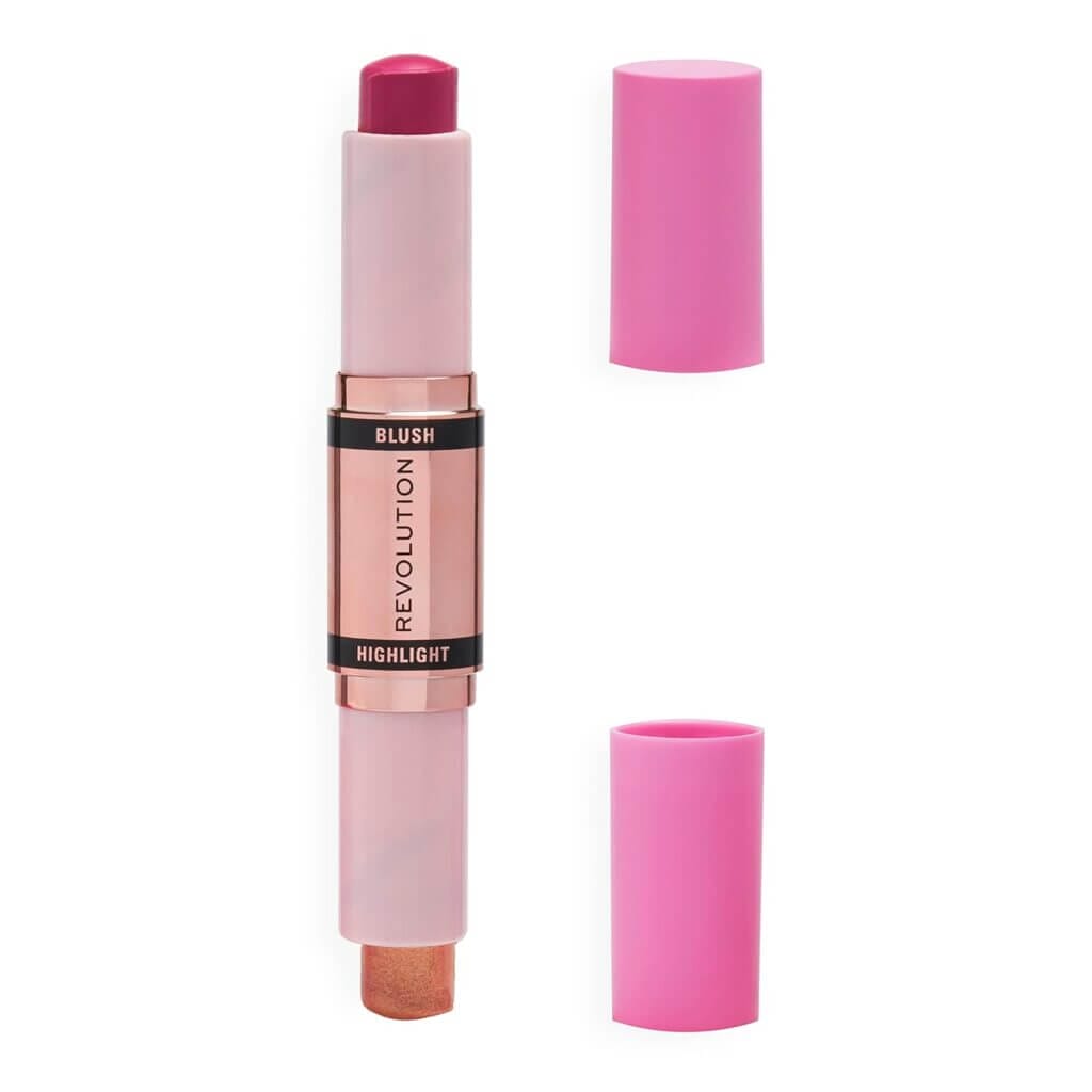 Makeup Revolution Blush & Highlight Stick – 54% Rabatt