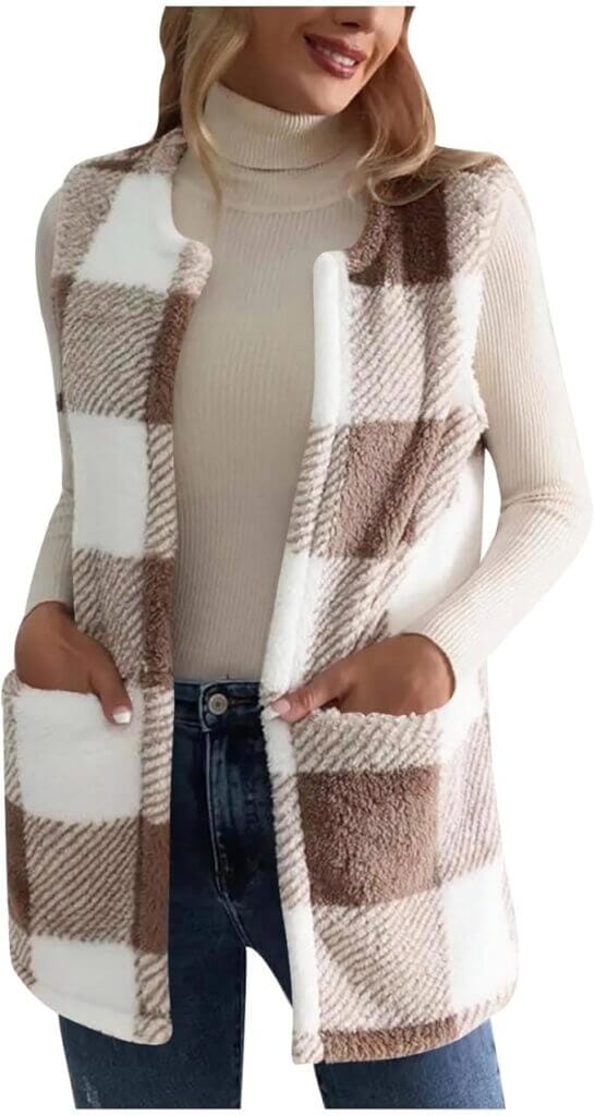 Fleeceweste für Damen – 50% Rabatt
