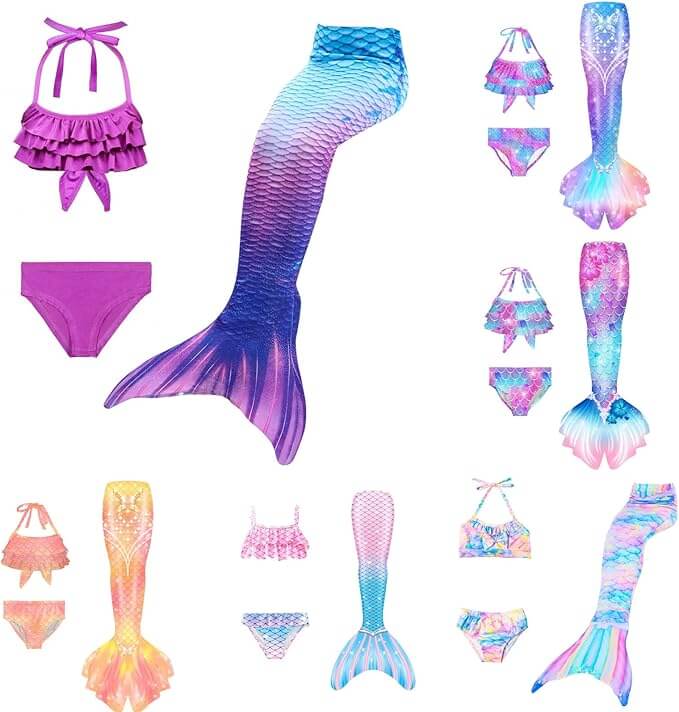 Meerjungfrauenflosse und Bikini – 50% Rabatt