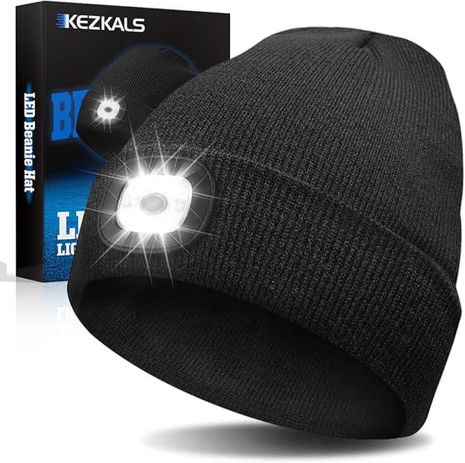 KEZKALS Mütze mit LED Licht – 55% Rabatt