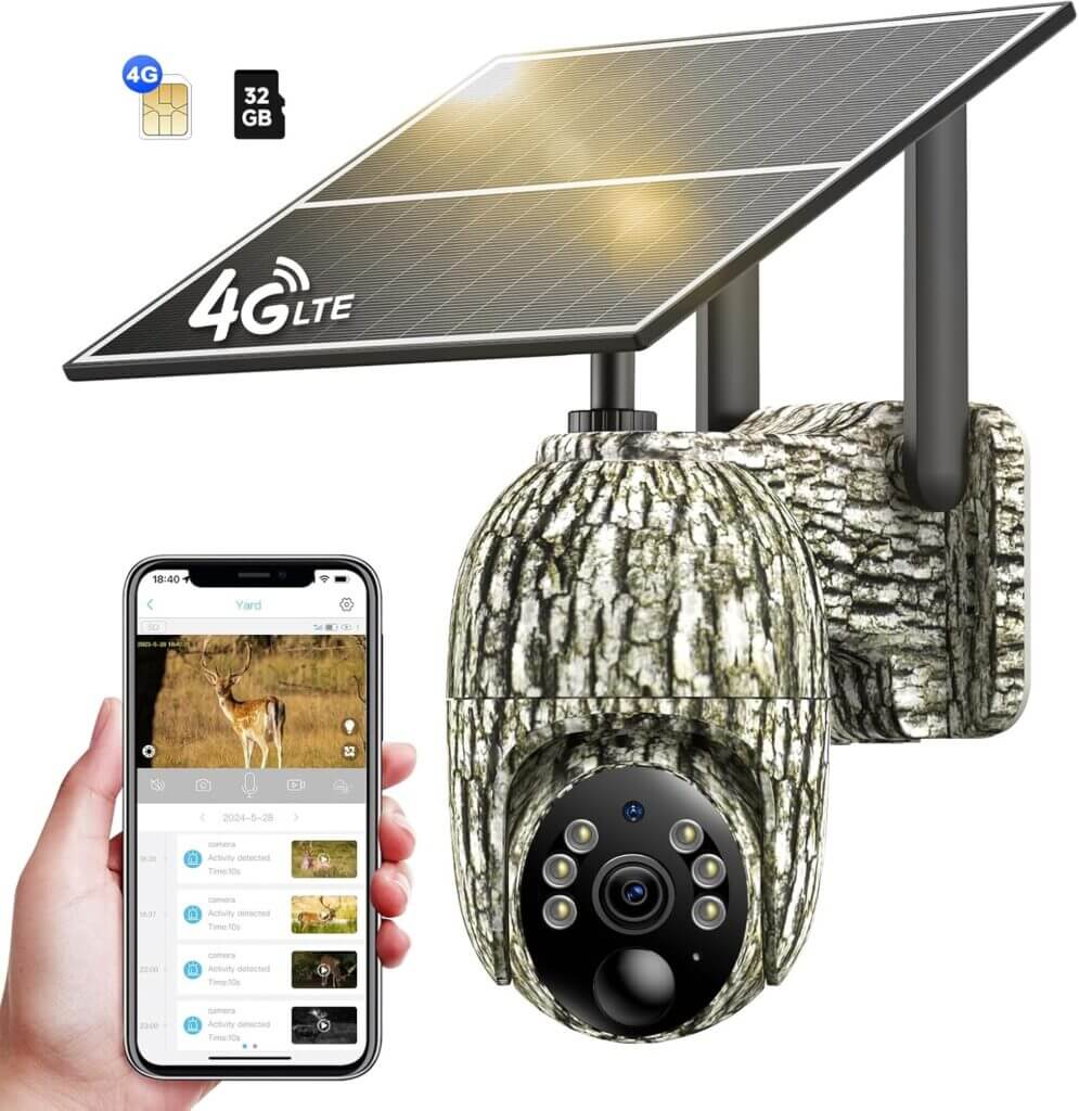 NUASI 4G Wildkamera – 21% Rabatt