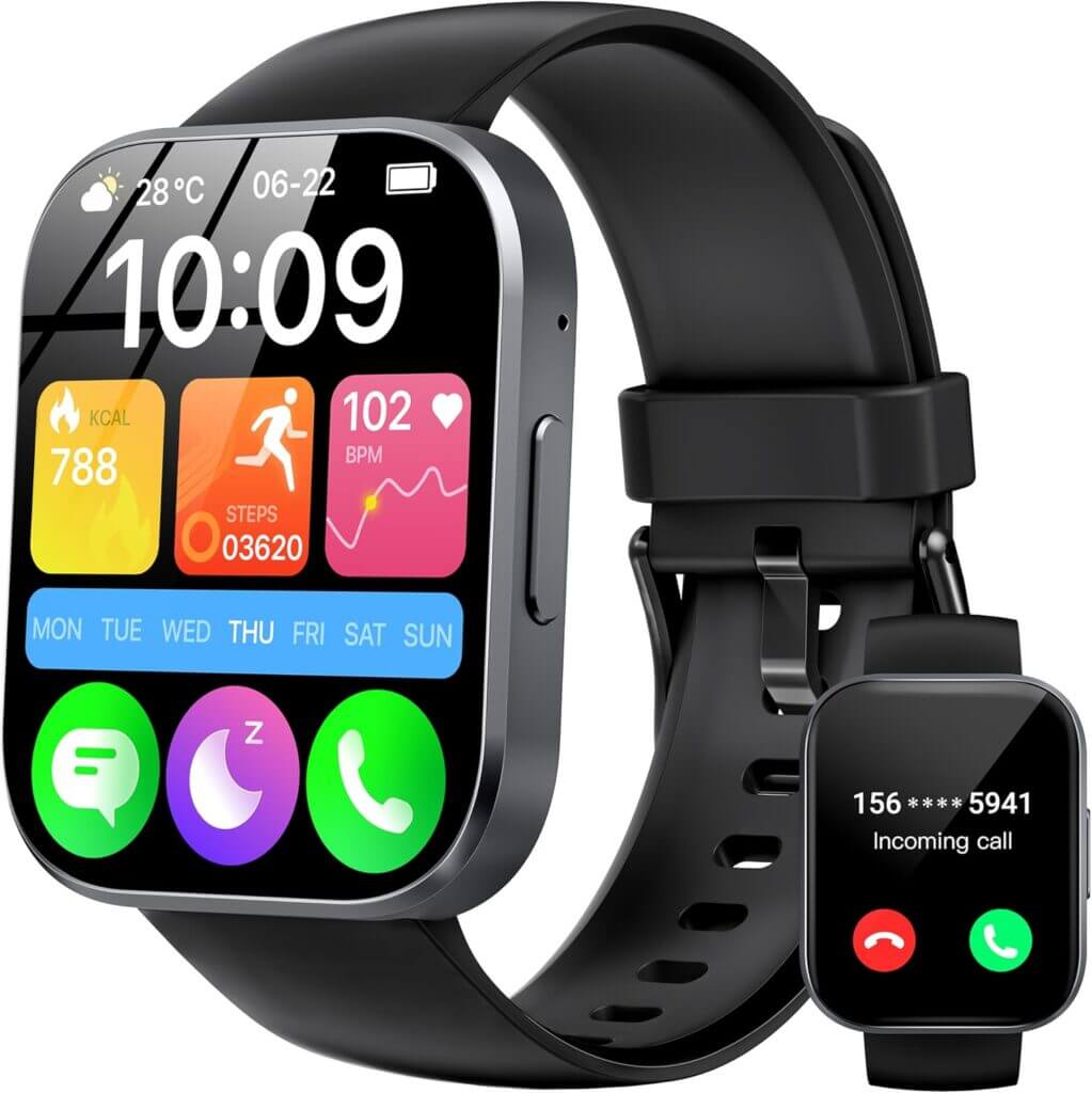 OUKITEL Smartwatch mit HD Touchdisplay – 79% Rabatt