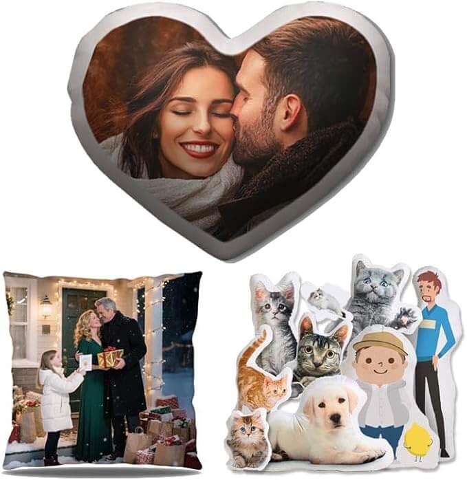 Personalisierbares Kissen – 60% Rabatt