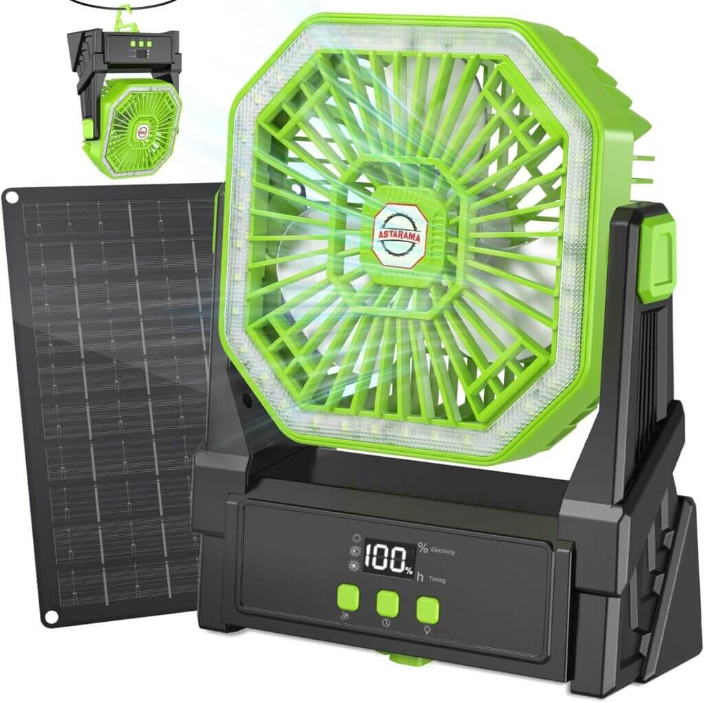 Solar Camping Ventilator – 50% Rabatt