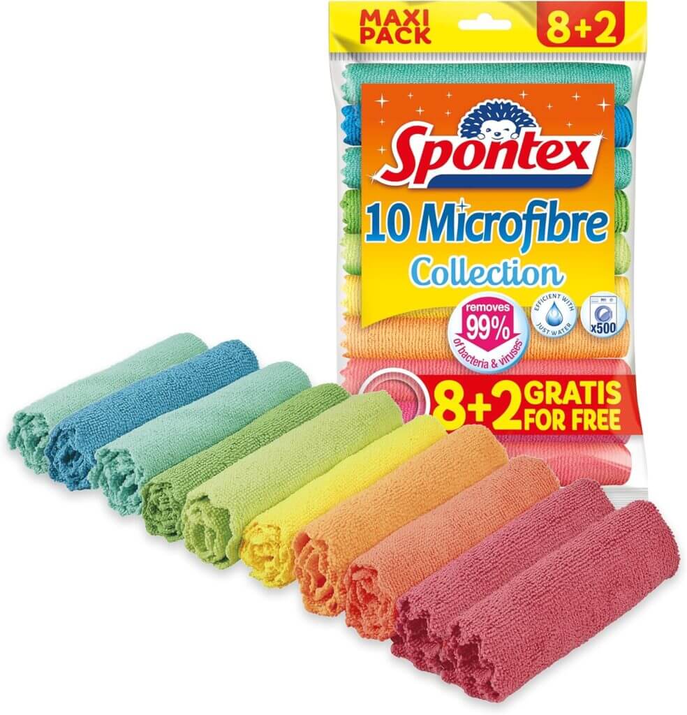 Spontex Microfibre Allzwecktücher – 25% Rabatt