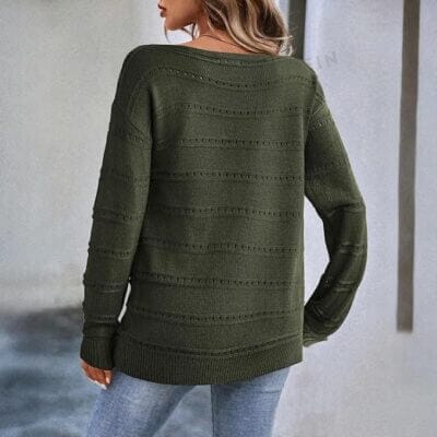 Strickpulli Damen Rundhals