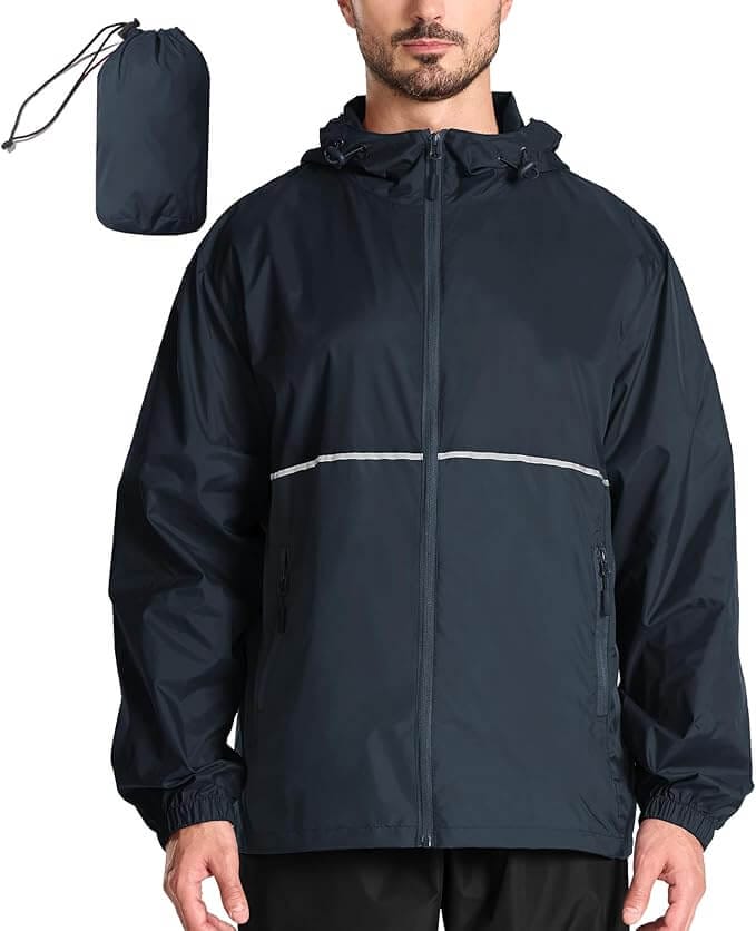 SwissWell Regenjacke für Herren – 59% Rabatt