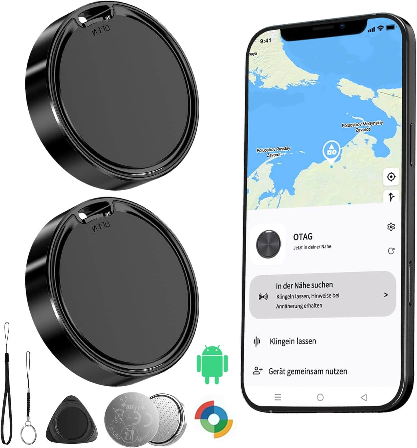 Zuverlässiger Android Tracker für Schlüssel, Gepäck und mehr – 50% Rabatt