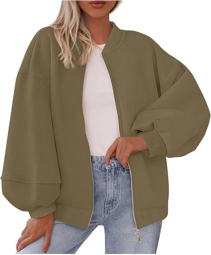 Damen Übergangsjacke ohne Kapuze – 50% Rabatt